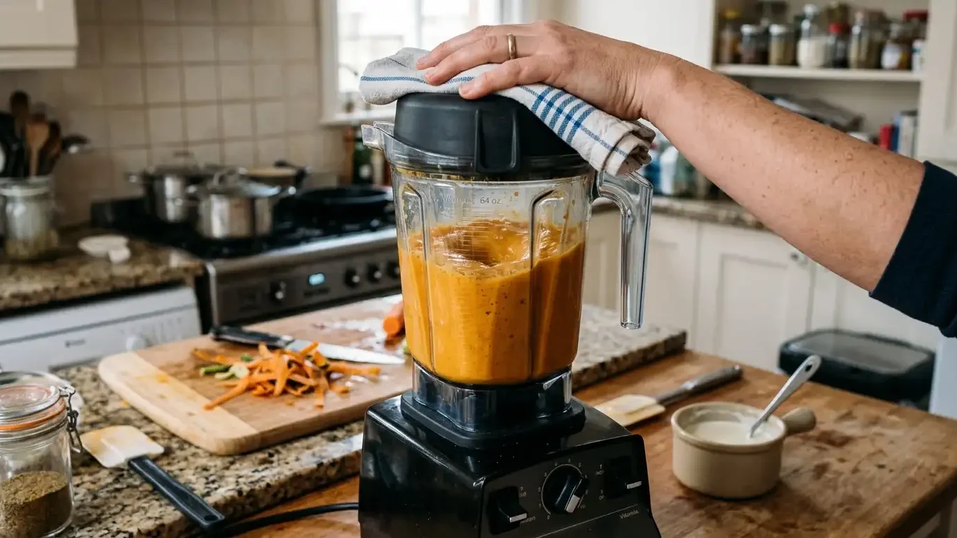 How do I make the soup extra creamy?