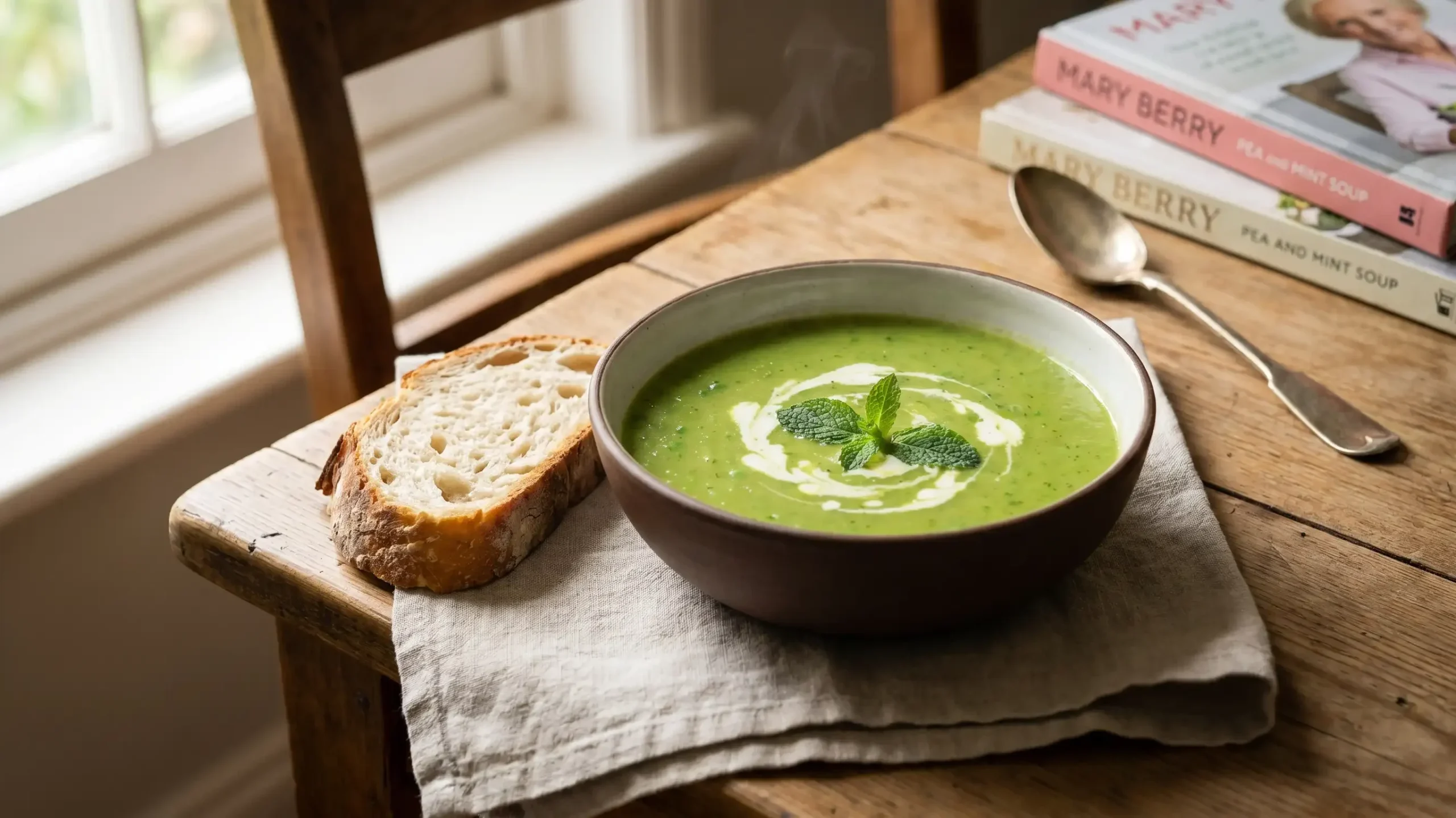 Mary Berry Pea and Mint Soup Recipe