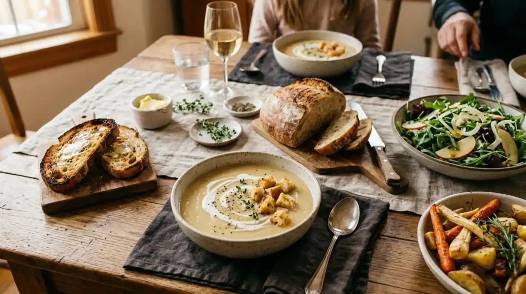 Serving Suggestions / What To Serve With Parsnip and Apple Soup / Pairing Ideas
