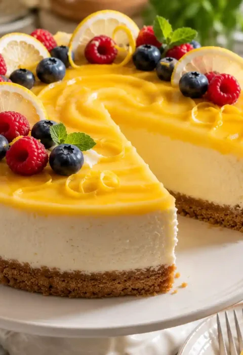 Mary Berry Lemon Curd Cheesecake Recipe