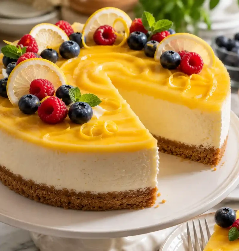 Mary Berry Lemon Curd Cheesecake Recipe