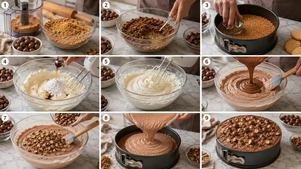 How to Make Mary Berry Malteser Cheesecake: Step-by-Step Instructions