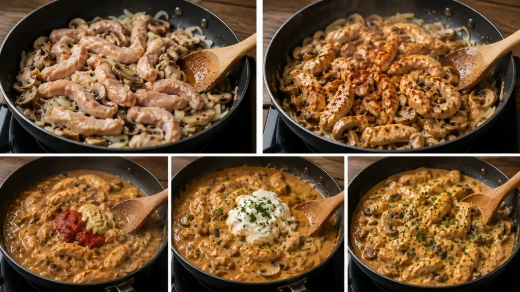 How to Make Mary Berry Chicken Stroganoff