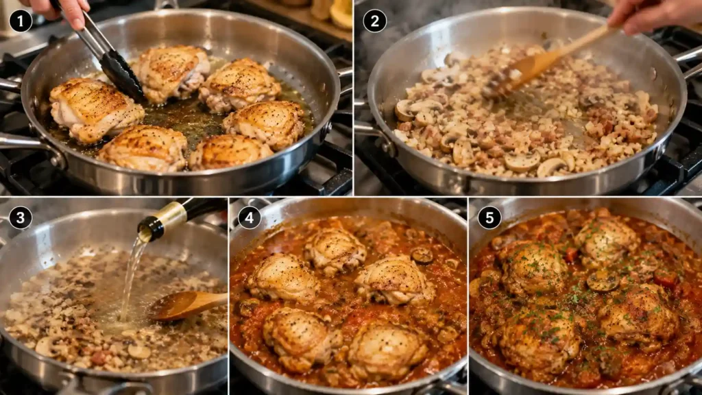 How to Make Mary Berry Chicken Chasseur