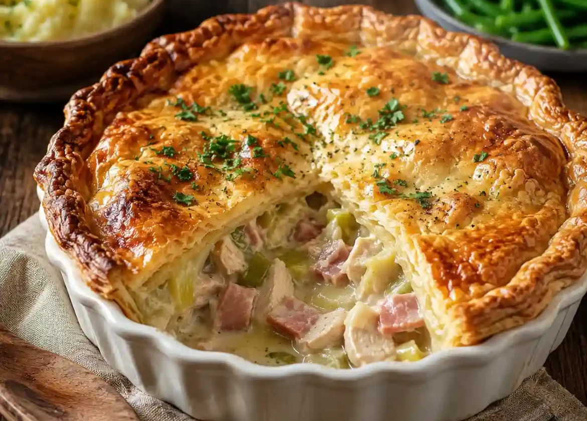 Mary Berry Chicken and Ham Pie Recipe