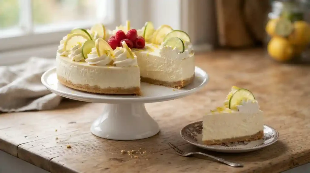 Mary Berry Lemon and Lime Cheesecake Recipe
Mary Berry Lemon and Lime Cheesecake Recipe