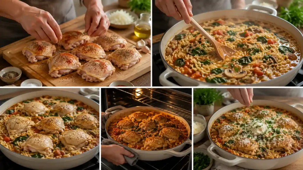 How to Make Mary Berry Chicken and Orzo