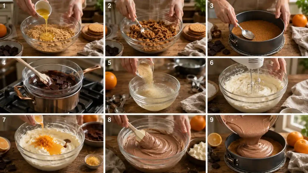 How to Make Mary Berry Chocolate Orange Cheesecake