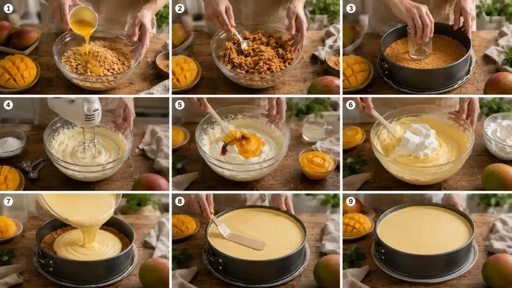 How to Make Mary Berry Mango Cheesecake