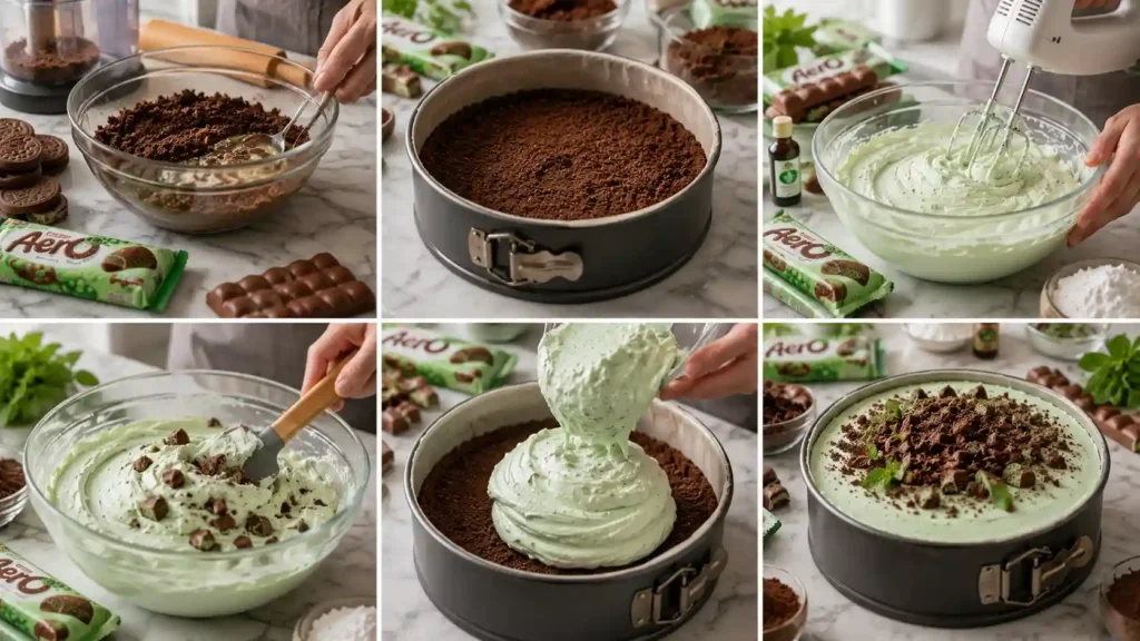 How to Make Mary Berry Mint Aero Cheesecake: Step-by-Step Instructions