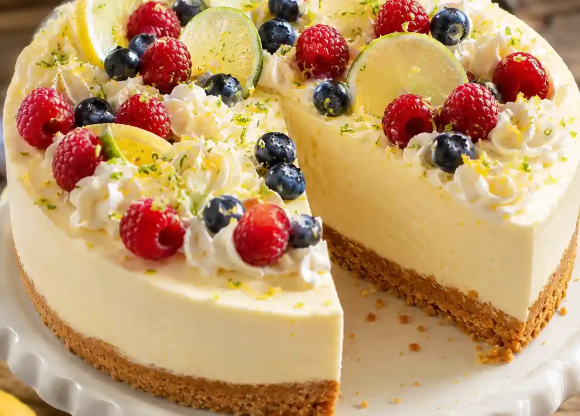 Mary Berry Lemon and Lime Cheesecake Recipe