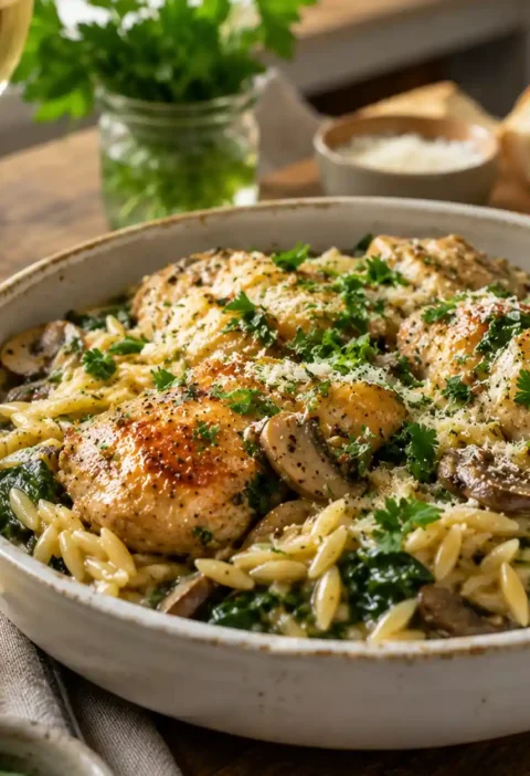Mary Berry Chicken and Orzo Recipe