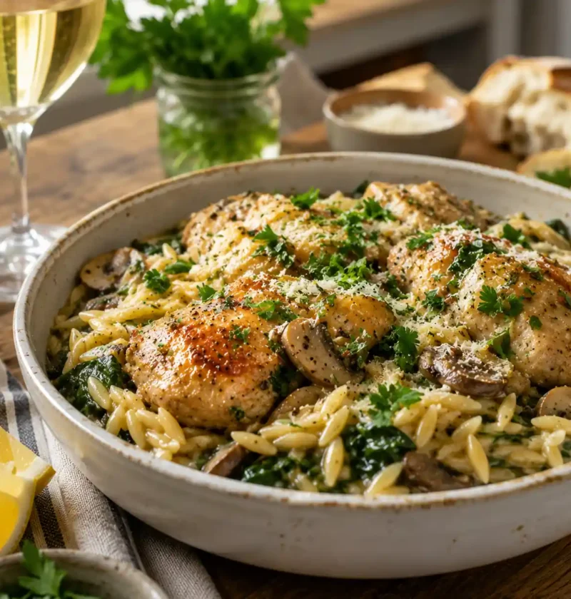 Mary Berry Chicken and Orzo Recipe