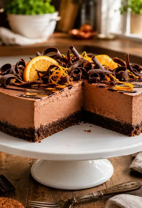 Mary Berry Chocolate Orange Cheesecake Recipe