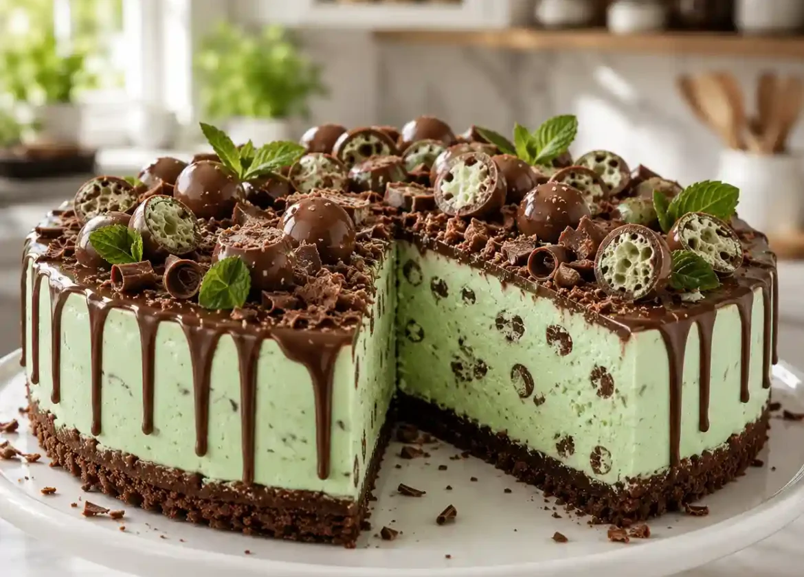Mary Berry Mint Aero Cheesecake Recipe