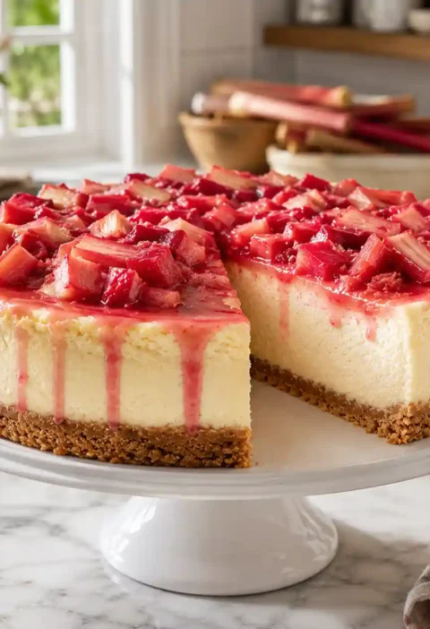 Mary Berry Rhubarb Cheesecake Recipe