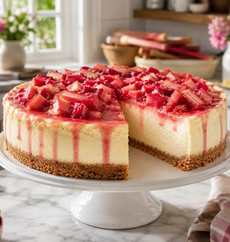 Mary Berry Rhubarb Cheesecake Recipe