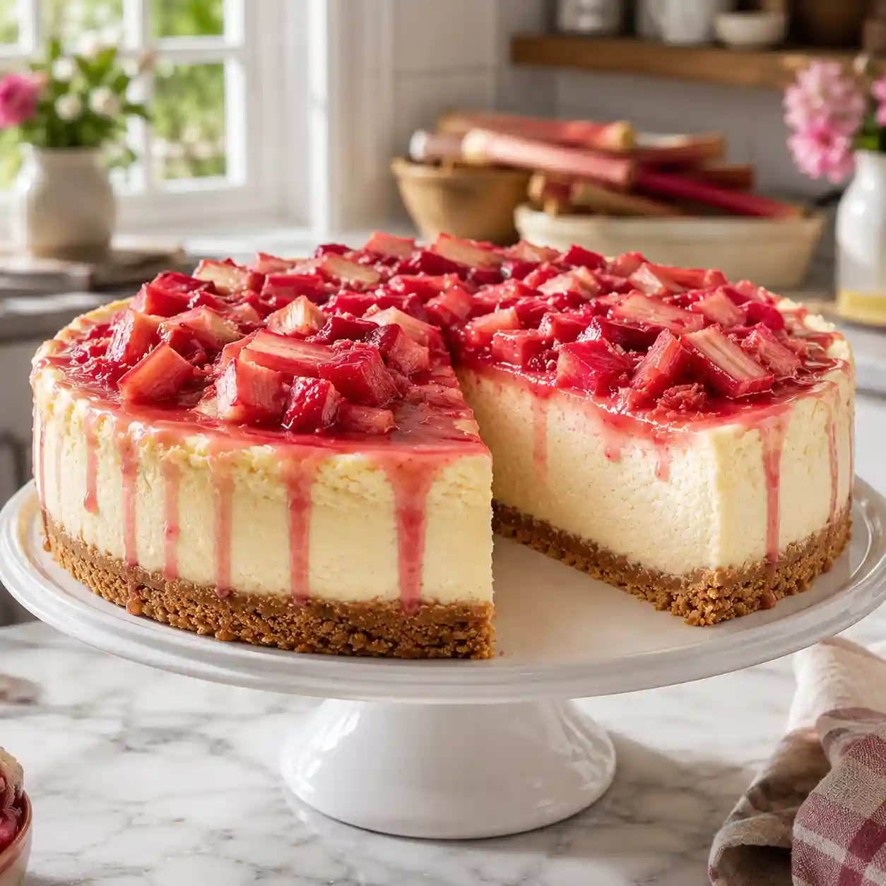 Mary Berry Rhubarb Cheesecake Recipe