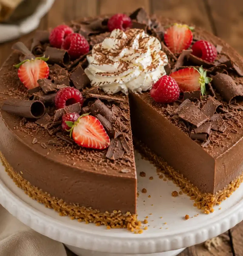Mary Berry No-Bake Chocolate Cheesecake Recipe