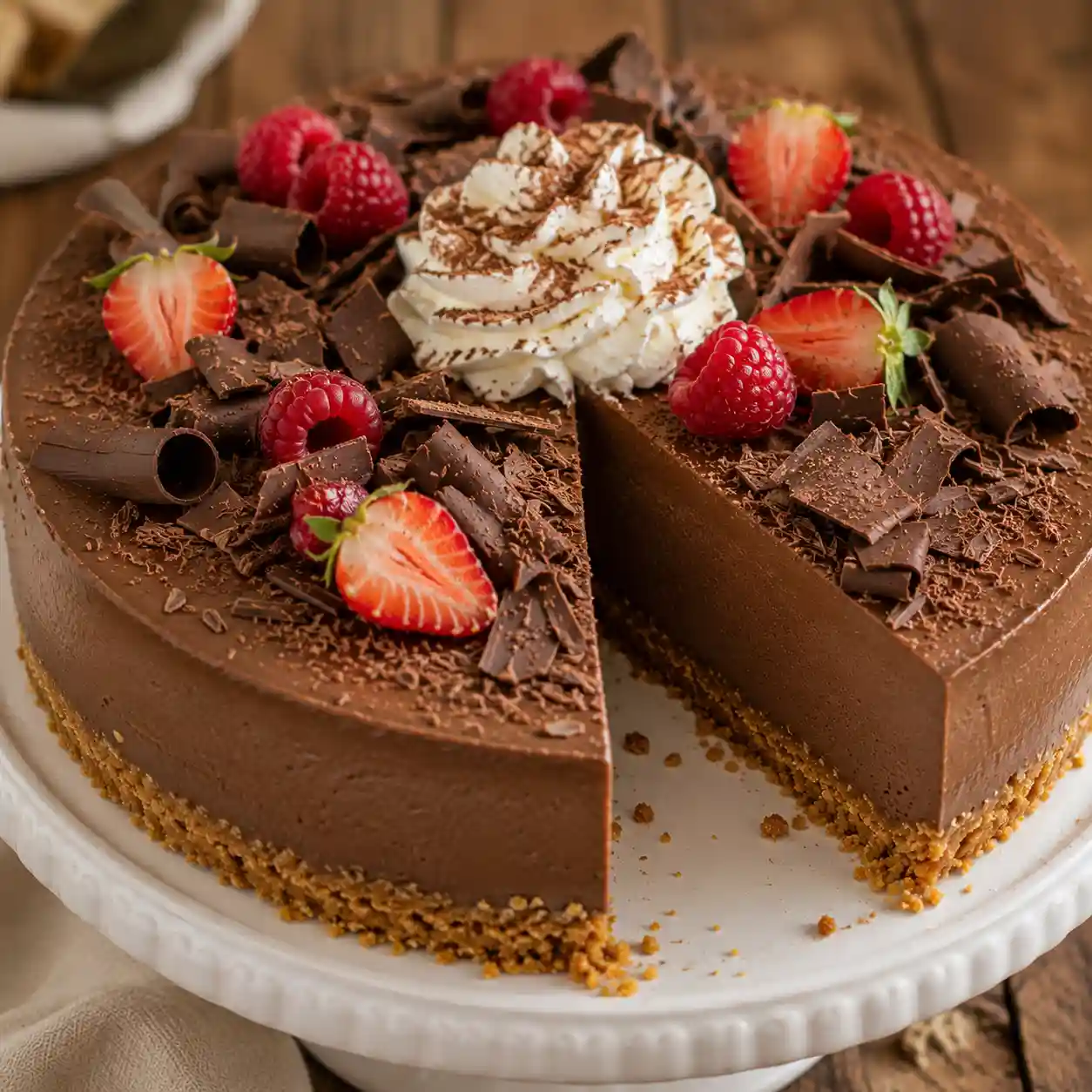 Mary Berry No-Bake Chocolate Cheesecake Recipe