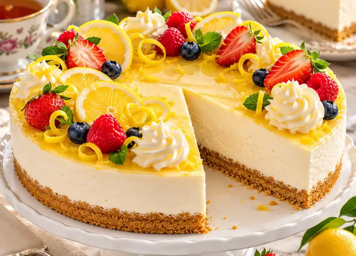 Mary Berry No-Bake Lemon Cheesecake Recipe