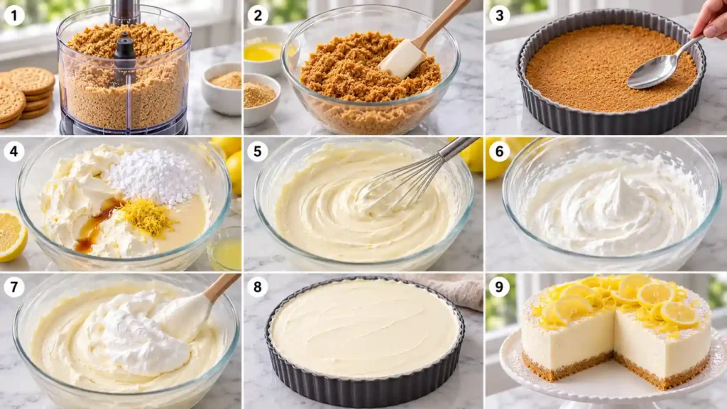 How to Make Your Lemon Cheesecake