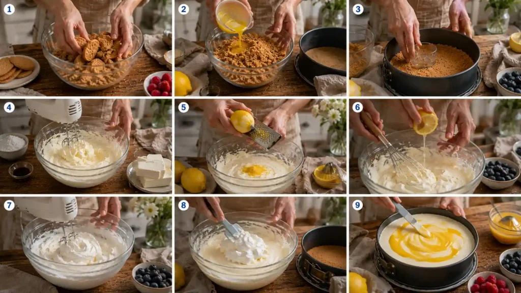 How to Make Mary Berry Lemon Curd Cheesecake