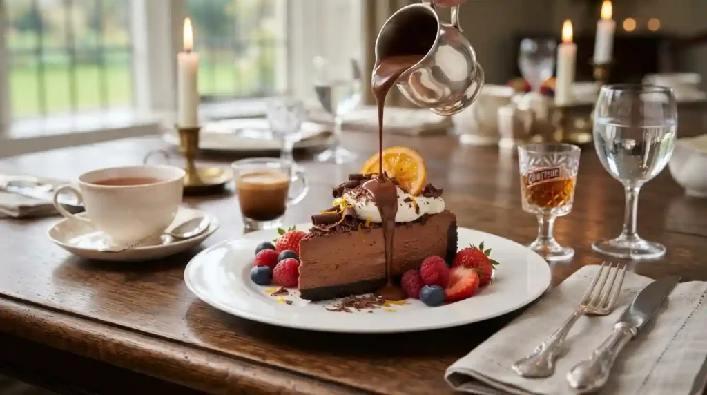 What To Serve With Chocolate Orange Cheesecake