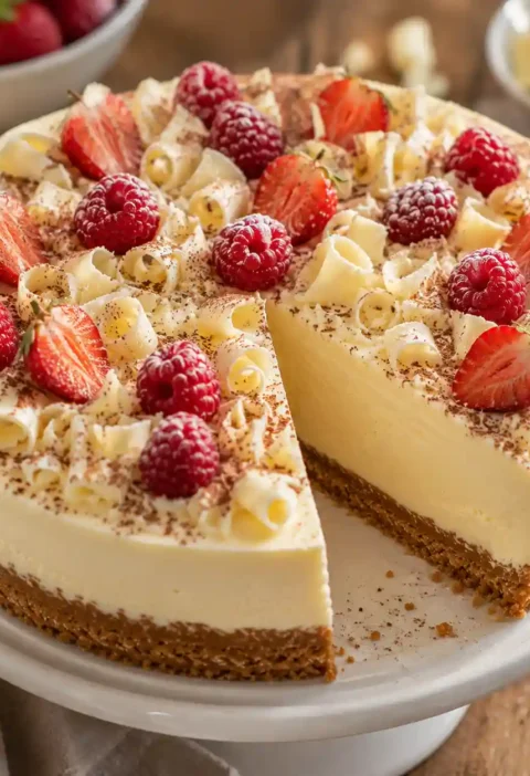 Mary Berry White Chocolate Cheesecake Recipe