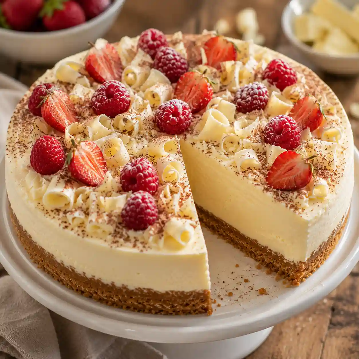 Mary Berry White Chocolate Cheesecake Recipe