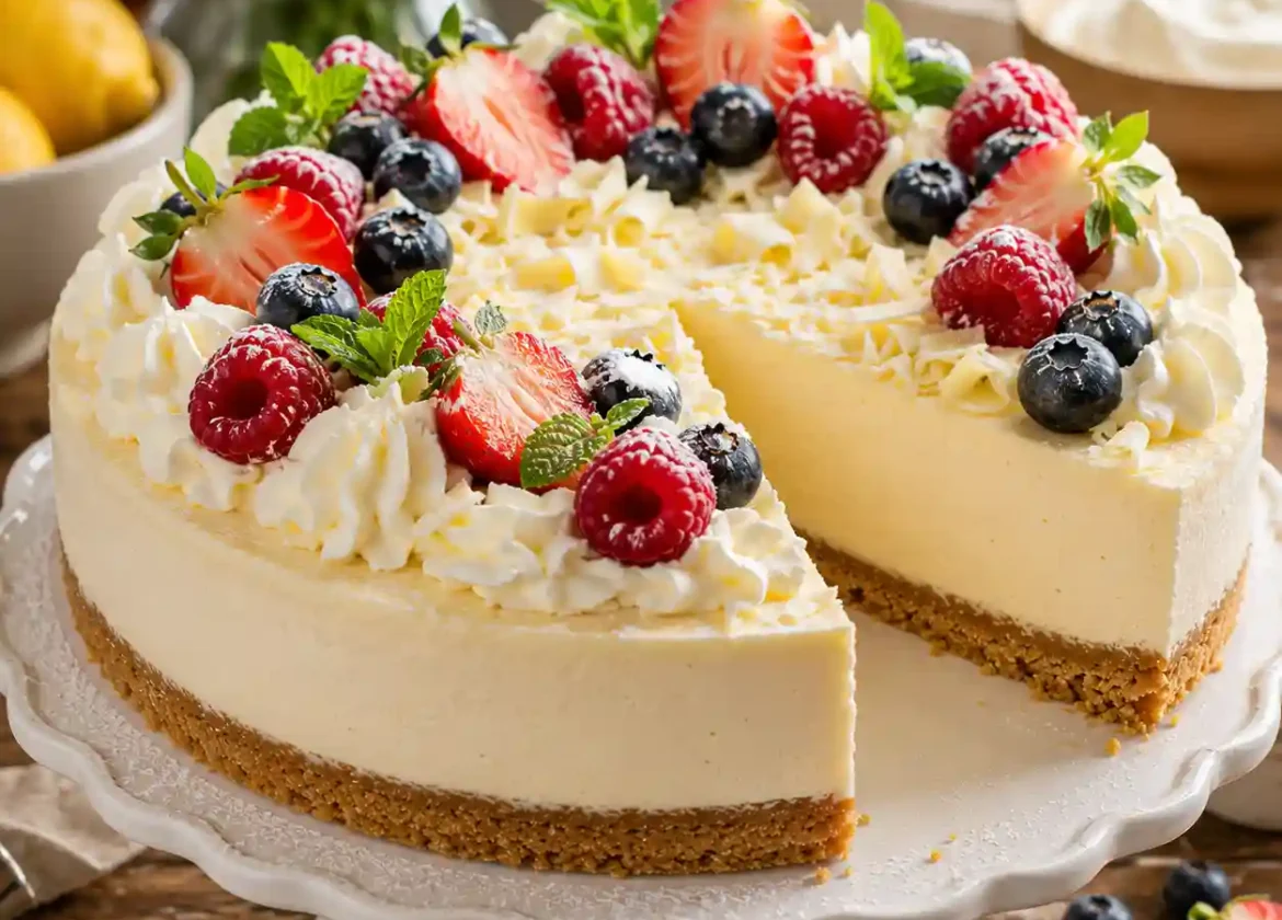 Mary Berry No-Bake Vanilla Cheesecake Recipe