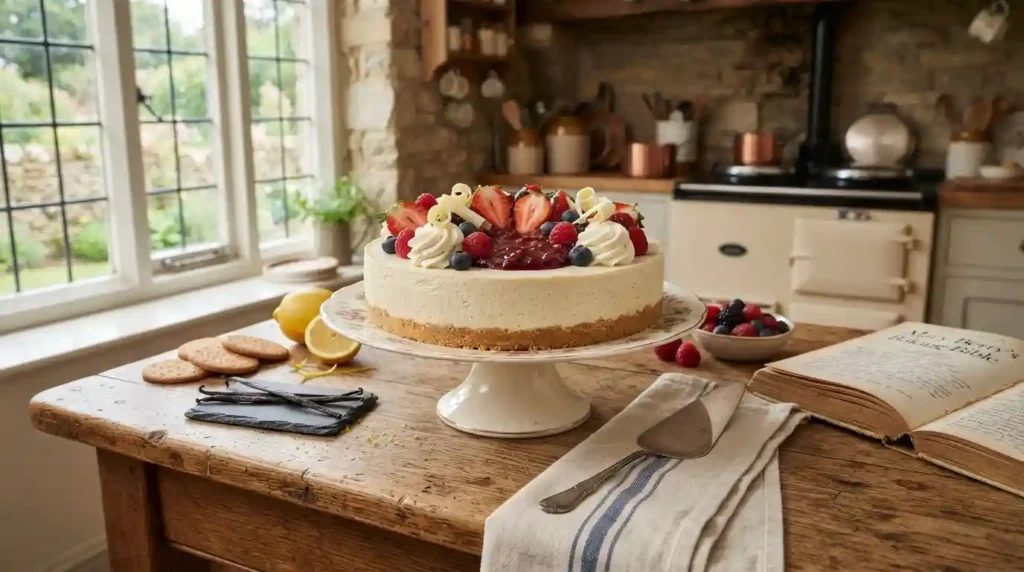 Mary Berry No-Bake Vanilla Cheesecake Recipe
Mary Berry Cheesecake Recipe